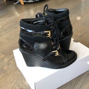 Michael Kors skid wedge sneakers
